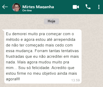 Depoimento de cliente 18